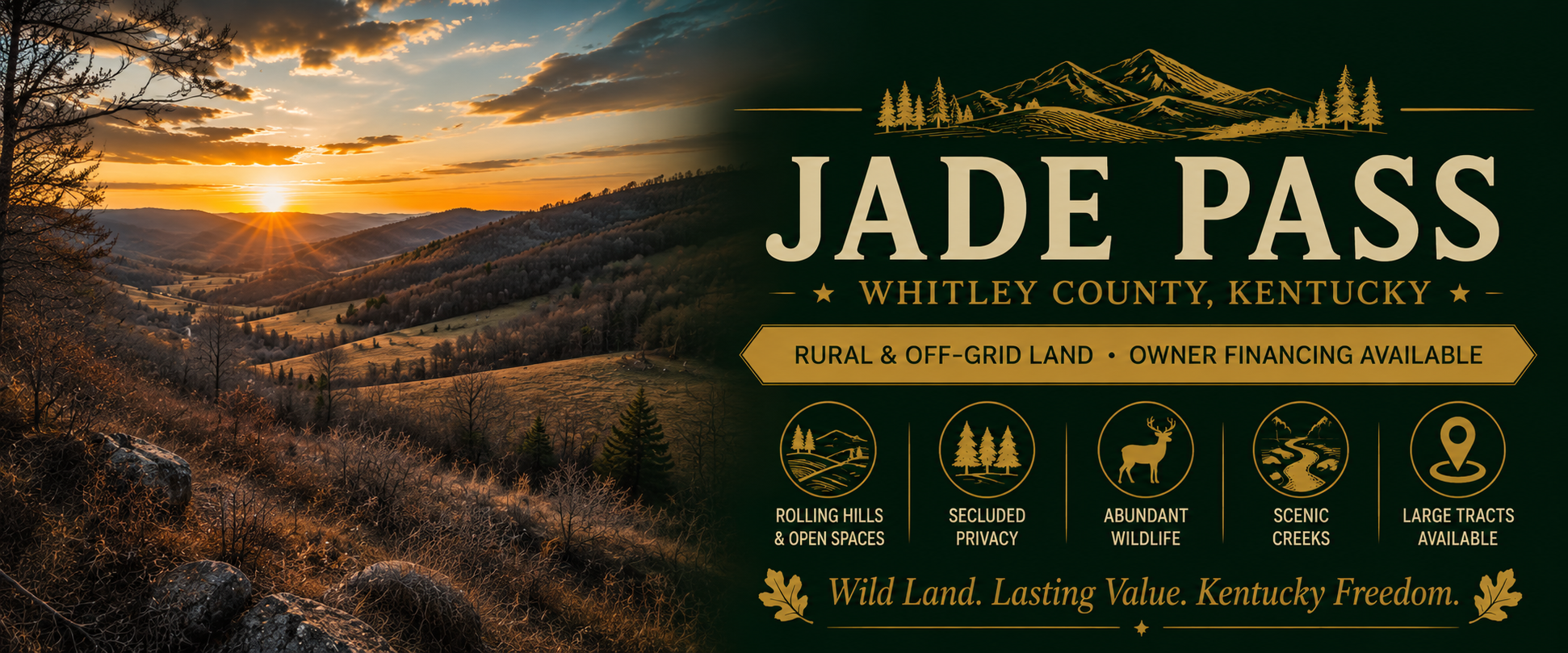 Jade Pass Tract 33 land for sale in Whitley County, Kentucky