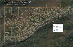 tract layout map for Stone Bridge Phase IV Tract 299, 10.08 acres for sale in LatimerHaskell County, Oklahoma