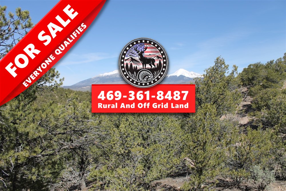5.29 acre rural land tract for sale at Sangre De Cristo Ranches Tract 8 in Costilla County, Colorado