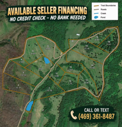 tract layout map for Serenity Creek Tract 4, 10.31 acres for sale in Laurel County, Kentucky