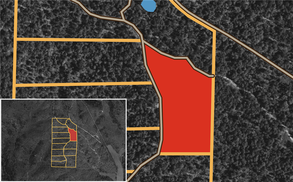 5.44 acre rural land tract for sale at Fox Hollow Tract 5 in Reynolds County, Missouri