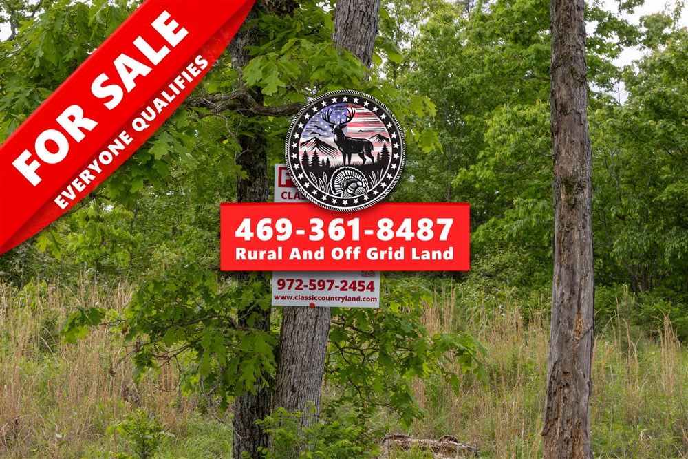 10.58 acre rural land tract for sale at Sleepy Hollow Phase II Tract 66 in Texas County, Missouri