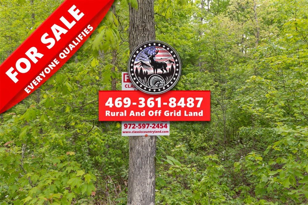 5.9 acre rural land tract for sale at Sleepy Hollow Phase II Tract 98 in Texas County, Missouri