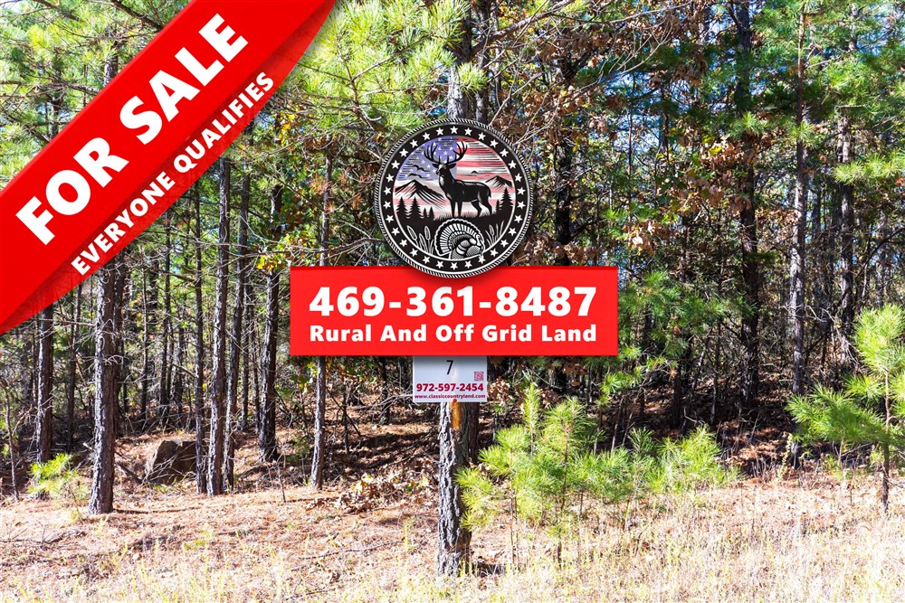 3.89 acre rural land tract for sale at Stone Bridge Reserve Tract 7 in LatimerHaskell County, Oklahoma