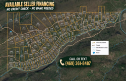 tract layout map for Stone Bridge Phase IV Tract 232, 8.34 acres for sale in LatimerHaskell County, Oklahoma