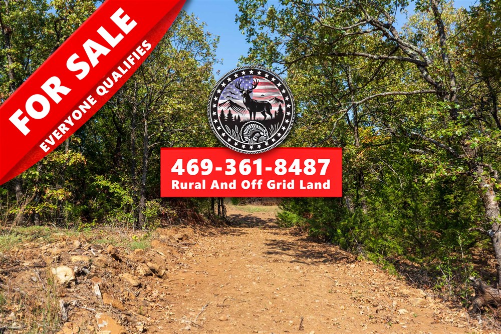 6.38 acre rural land tract for sale at Canyon Creek Tract 17 in Lincoln County, Oklahoma
