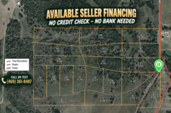 tract layout map for Gracyn Meadows Tract 2, 5.6 acres for sale in Okfuskee County, Oklahoma