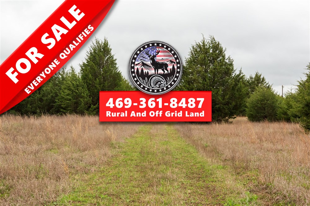 6.43 acre rural land tract for sale at Moonrise Meadows Tract 1 in Okfuskee County, Oklahoma