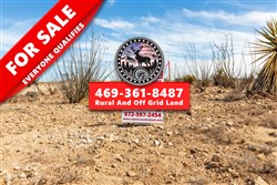 property photo for Sunrise Ranches Phase III Tract 117, 80.08 acres for sale in Hudspeth County, Texas