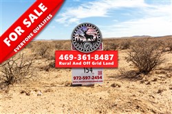 property photo for Sunrise Ranches Phase IV Tract 154, 64.19 acres for sale in Hudspeth County, Texas