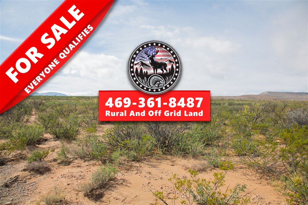 20 acre rural land tract for sale at Sunset Ranches Plat 645 Tract 9 in Hudspeth County, Texas