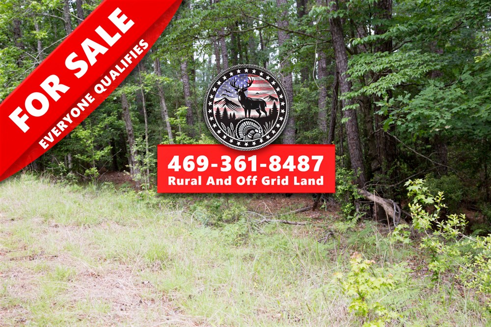 0.55 acre rural land tract for sale at Rayburn Country Tract 288 in Jasper County, Texas