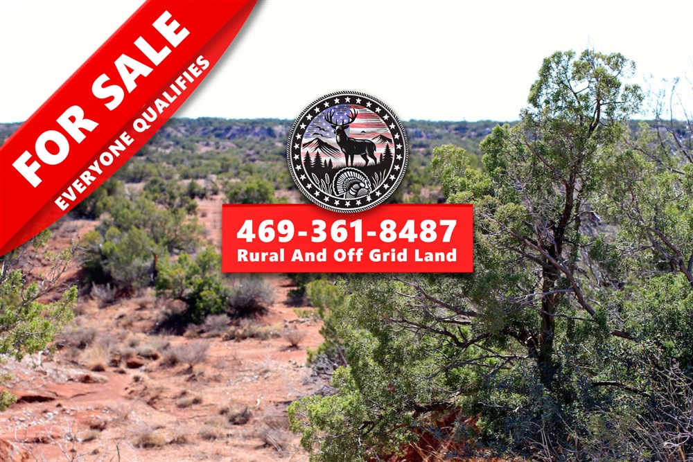 21.74 acre rural land tract for sale at Red Rock Ranch Tract 13 in Knox County, Texas